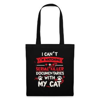 Dokumentarfilm Kitty Cat Lover - Stoffbeutel - Schwarz - Vorne