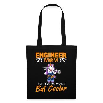 Engineer Mom Like A Regualr Mom But Cooler - Tote Bag - black - Front