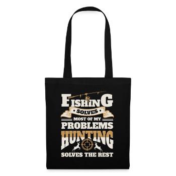 Wildlife Archery Hunting Fishing Fish Lovers - Tote Bag - black - Front