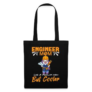 Engineer Mom Like A Regualr Mom But Cooler - Tote Bag - black - Front