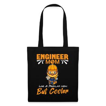 Engineer Mom Like A Regualr Mom But Cooler - Tote Bag - black - Front