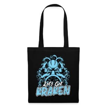 Let's get octopus - Octopus - Tote Bag - black - Front