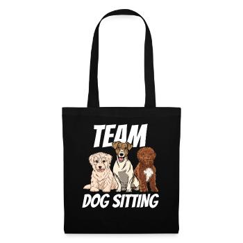 Team Dog Sitting Dog Sitter Dog Sitting Dog - Tote Bag - black - Front