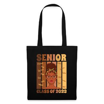 Senior Class Of 2023 Back To School Graduation - Stoffbeutel - Schwarz - Vorne