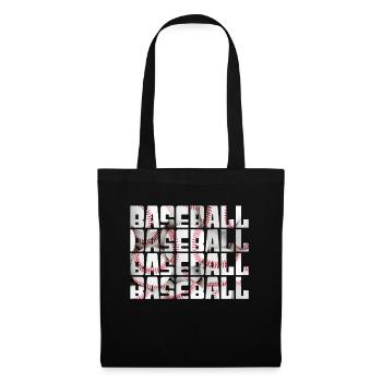 baseball - Tote Bag - black - Front