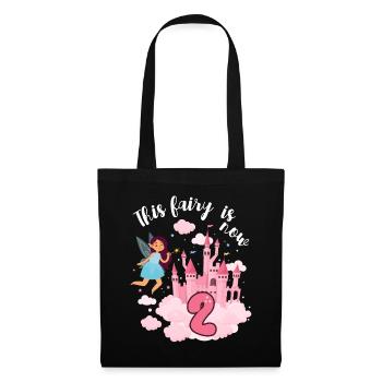 This fairy is now 2 Magic Castle 2. - Tote Bag - black - Front