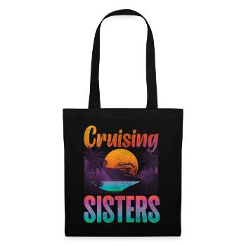 Cruise Ship Vacation Sister Girl - Tote Bag - black - Front