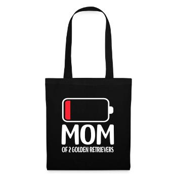 Golden Retriever Dogs - Tote Bag - black - Front