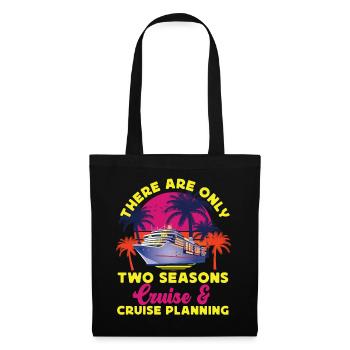 Cruise Ship Vacation Retro There - Tote Bag - black - Front