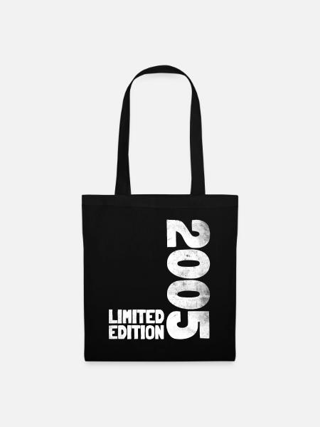 18 ANS 18E ANNIVERSAIRE ÉDITION LIMITÉE 2005 - Sac en tissu - noir