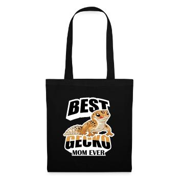 Gecko - Sac en tissu - noir - Devant
