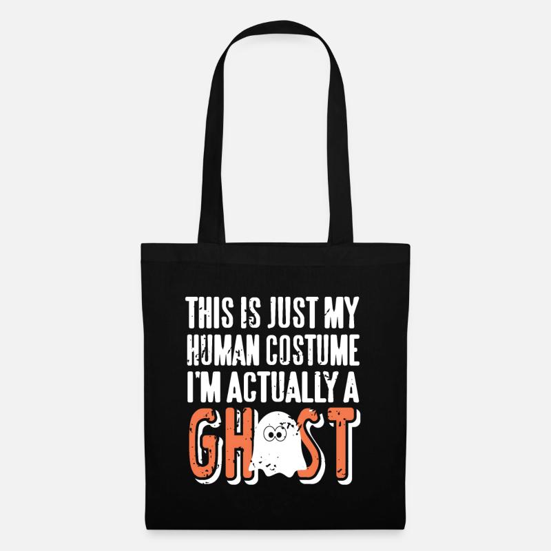Geist - This is my Human Costume - Stoffbeutel - Schwarz