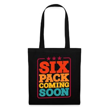 Six Pack Coming Soon 46 - Stoffbeutel - Schwarz - Vorne