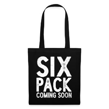 Six Pack bientôt disponible 47 - Sac en tissu - noir - Devant