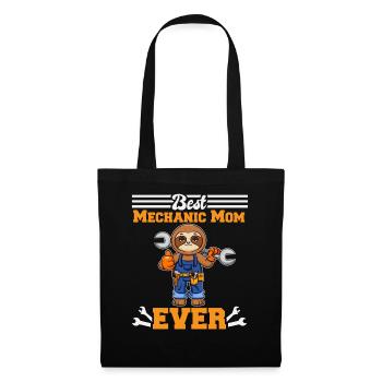 Best Mechanic Mom Ever Technician Mothers Day Gift - Stoffbeutel - Schwarz - Vorne