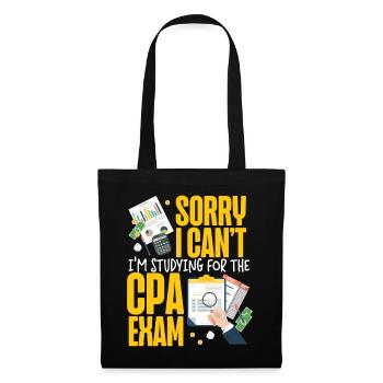Accountant Bookkeeper Accounting - Tote Bag - black - Front