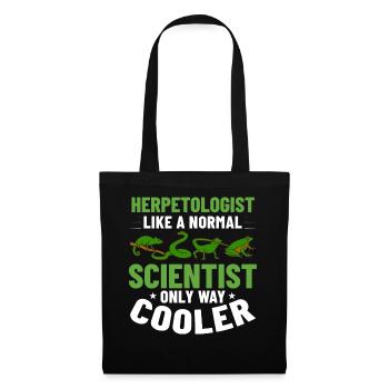 Herpetology Reptiles Herpetologist Lizards - Tote Bag - black - Front