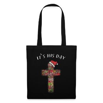Birth of Jesus Christmas Eve Christian Church Faith - Tote Bag - black - Front