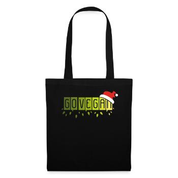 Go Vegan Vegan Vegan Christmas time St. Nicholas - Tote Bag - black - Front