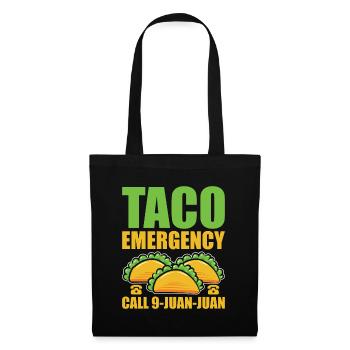 Tacos Taco Mexican Fast Food Gift - Tote Bag - black - Front
