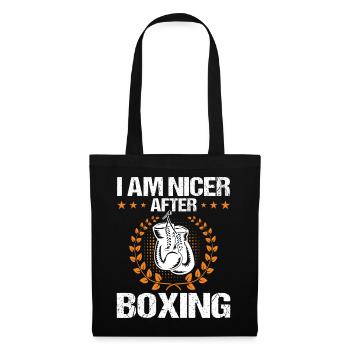 Boxen Martial Arts Boxing Box Club Boxer - Tote Bag - black - Front