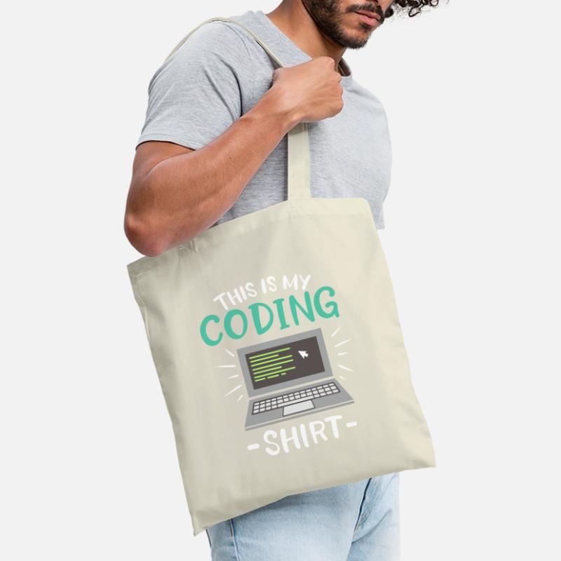 Das Ist Mein Coding Shirt Coder Stoffbeutel
