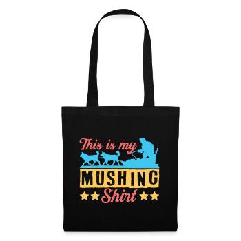 Sled Dog Racing Sled Dogs Gift - Tote Bag - black - Front