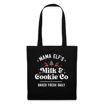 Mama Lebkuchen Cookie Family Christmas Baking - Stoffbeutel - Schwarz - Vorne