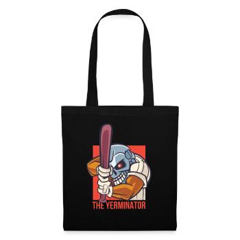 Baseball - The Yerminator - Stoffbeutel - Schwarz - Vorne