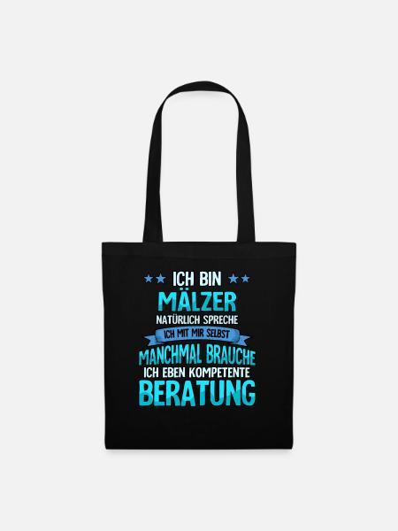 Mälzer - Stoffbeutel - Schwarz