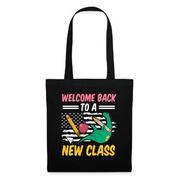 Nouvelle classe patriotique US Flag Teacher Students - Sac en tissu - noir - Devant