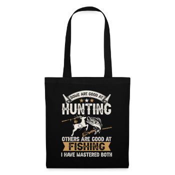 and hunting bow hunting fishing antlers - Tote Bag - black - Front