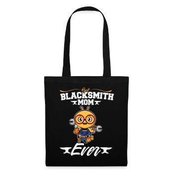 Best Blacksmith Mom Ever Metal Work Forge Hammer - Tote Bag - black - Front