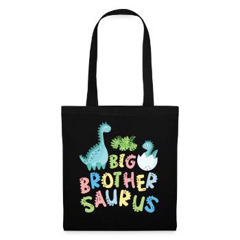 Grand frère Saurus frères et sœurs Herbivore - Sac en tissu - noir - Devant