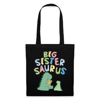 Grande sœur Saurus frères et sœurs Herbivore - Sac en tissu - noir - Devant