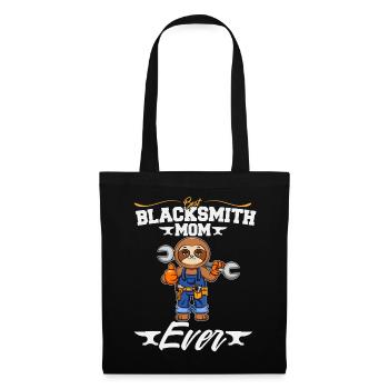 Best Blacksmith Mom Ever Metal Work Forge Hammer - Tote Bag - black - Front