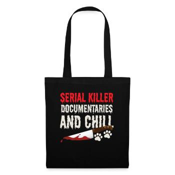 Feline Fur Documentariste - Sac en tissu - noir - Devant