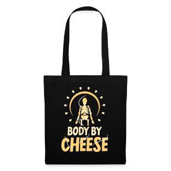 Body of cheese lover love sweet sayings - Tote Bag - black - Front