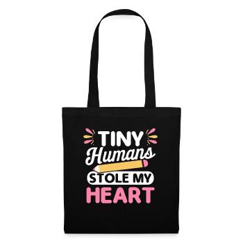 First day of school preschool teacher - Tote Bag - black - Front