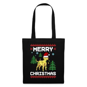 Labrador Retriever Dog Puppy Owner Christmas - Tote Bag - black - Front