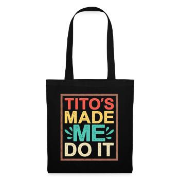 Tito m’a fait le faire - Sac en tissu - noir - Devant
