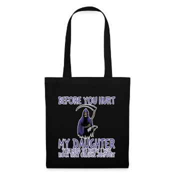 Vous devez savoir que je vais balancer cette combinaison orange4 - Sac en tissu - noir - Devant