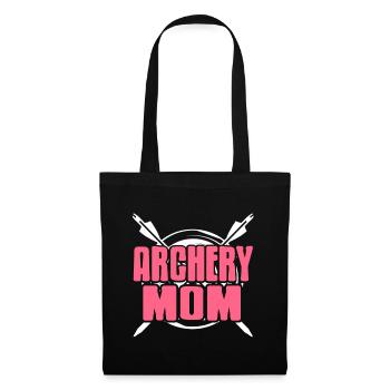 Sagittaire - Maman tir à l’arc - Sac en tissu - noir - Devant