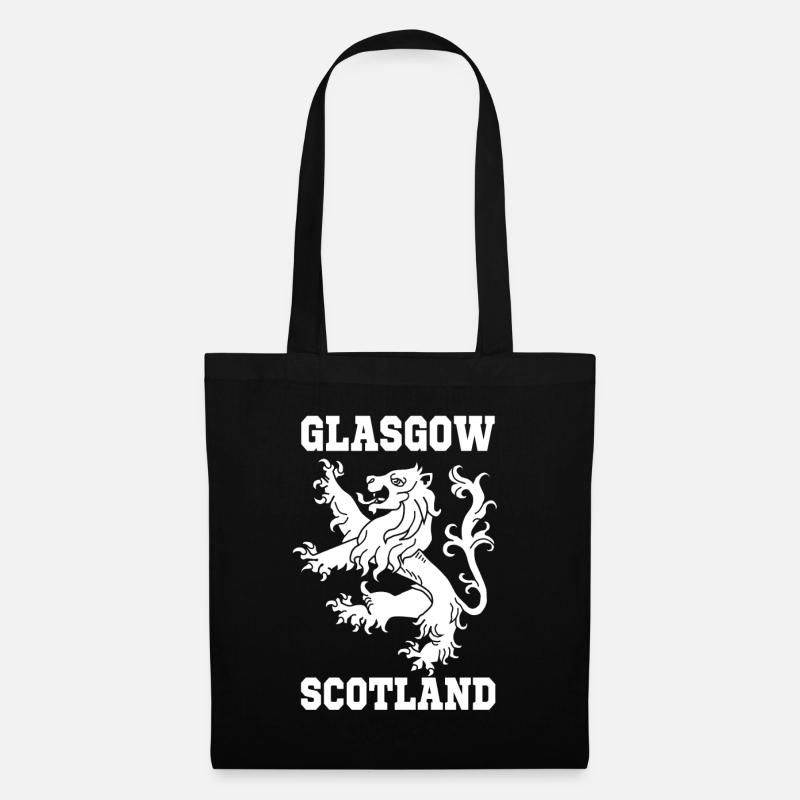 Glasgow Schottland - Stoffbeutel - Schwarz