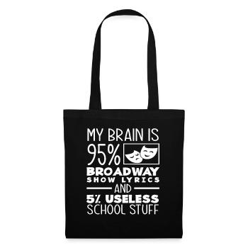 Theatergoers Sayings Hobby Musical Lovers - Tote Bag - black - Front