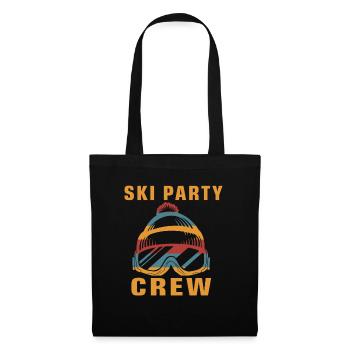 Ski Party Crew Skier Skiing Skier - Tote Bag - black - Front