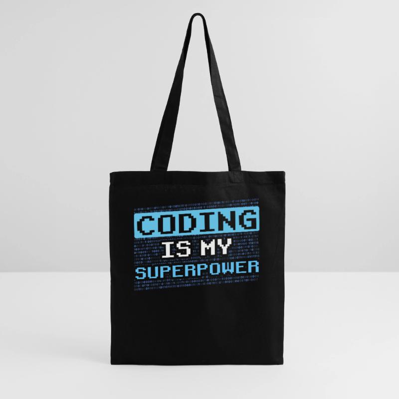 Le codage est mon programmeur codeur superpuissant Sac en tissu