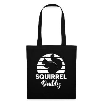 Squirrel Owner Squirrel Dad Squirrel Daddy Squirre - Tote Bag - black - Front
