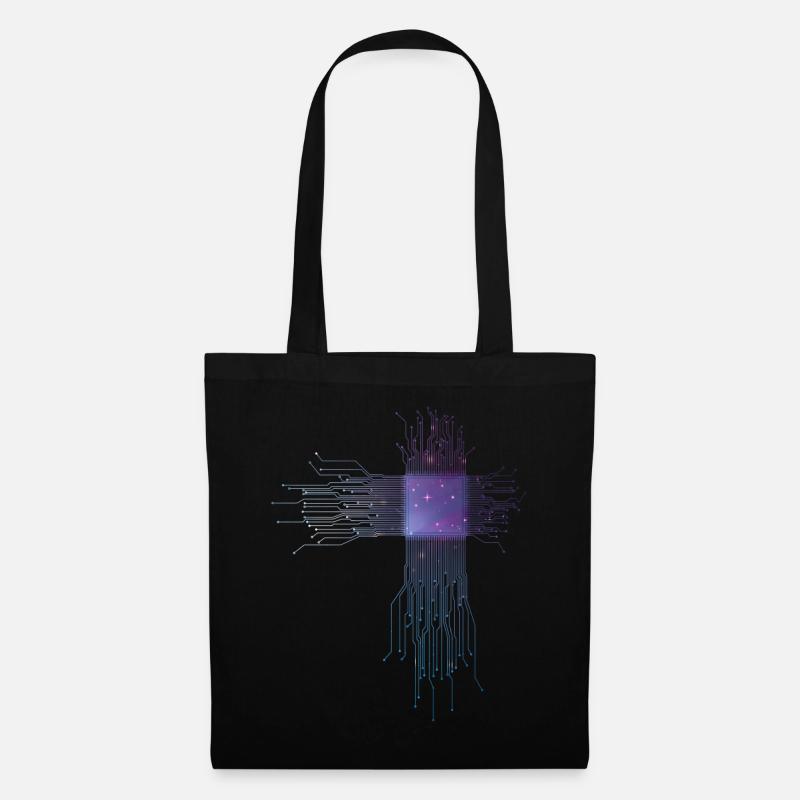 CPU Processor Computer Scientist Electrician - Tote Bag - black