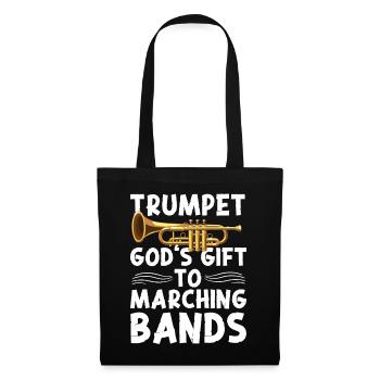 Fanfare de trompettistes - Sac en tissu - noir - Devant